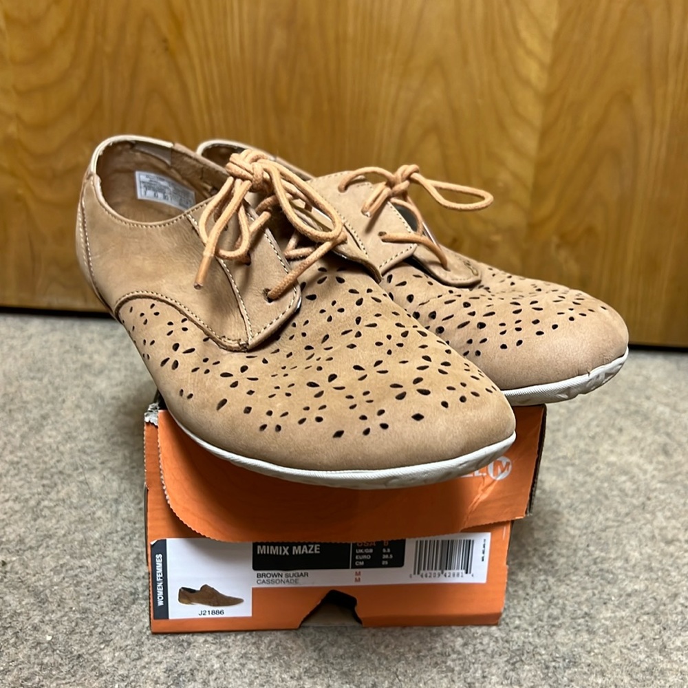 Merrell size 8 Mimix Maze Brown Sugar Cassonade